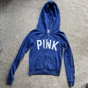 PINK Victoria’s Secret Blue Sweatshirt X-Small